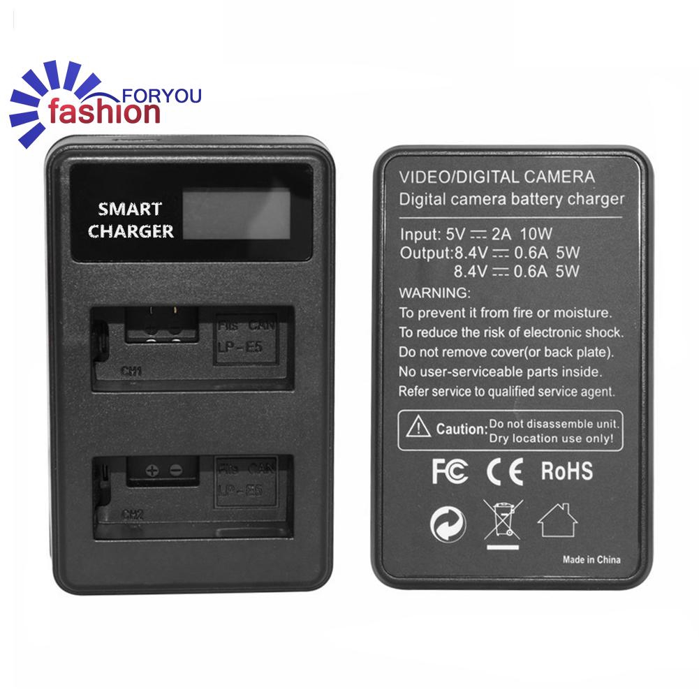 in-stock-cod-lp-e-5-lcd-dual-port-usb-ที่ชาร์จแบตเตอรี่สําหรับ-canon-eos-1000-d-500-d-450-d-kiss