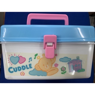 กล่องอเนกประสงค์ ลายหมี Cuddle น่ารัก ทนทาน สีสดใส ใส่ของได้เยอะ หิ้วง่าย ดูดี ราคาไม่แพง (สินค้าหมดแล้ว หมดเลยครับ !!!)