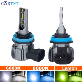 หลอดไฟตัดหมอก Led H11 H1 H4 H3 H7 H11 H8 H9 9005 HB3 9006 HB4 20000LM 100W 6000K 8000K 12V 24V สําหรับรถยนต์ 2 ชิ้น