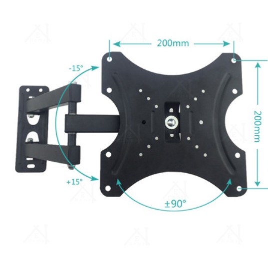รุ่นใหม่-ขาแขวนทีวี-ขายึดทีวี-14-42นิ้ว-ยืดเข้าออก-ปรับซ้าขวาได้-รุ่น-5328