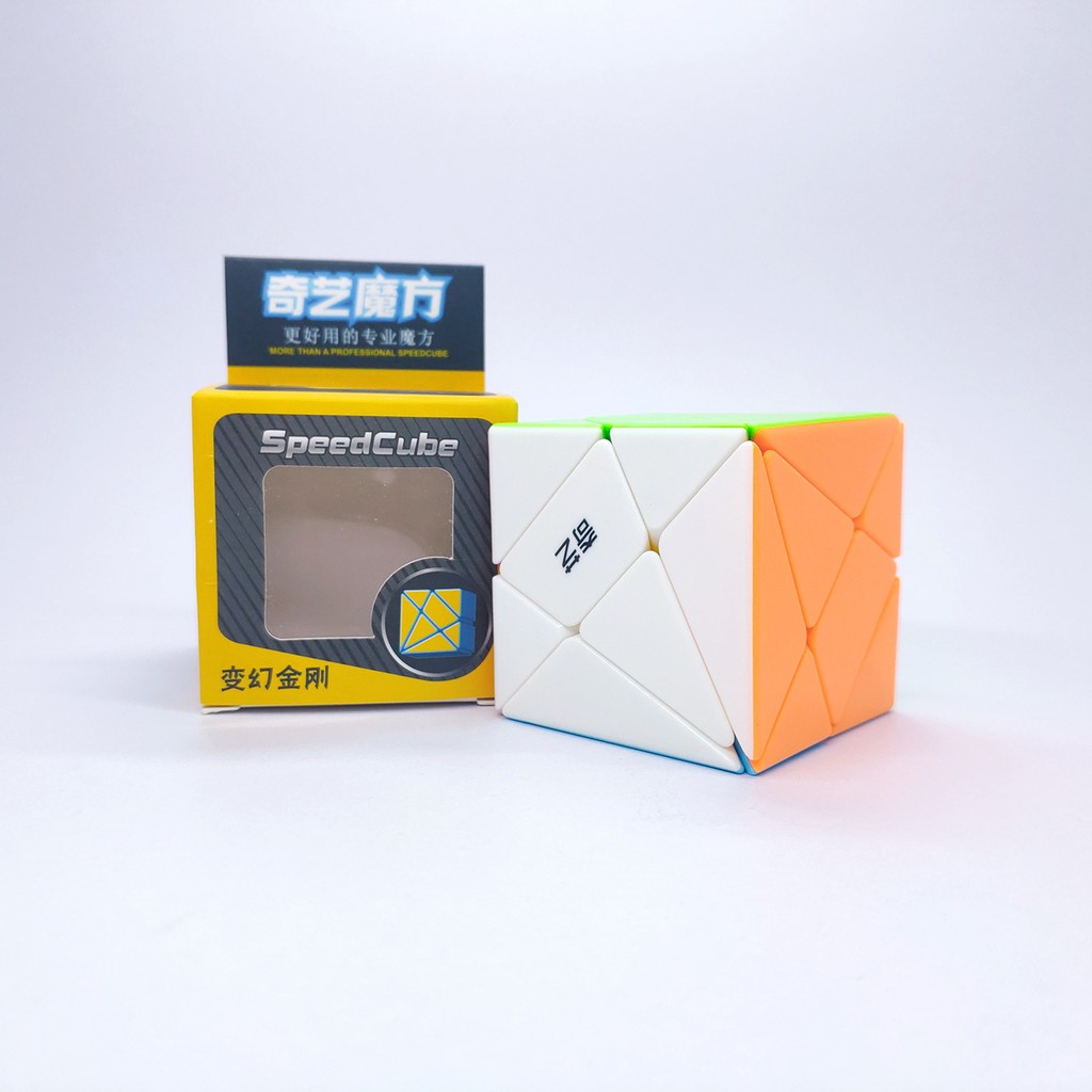 รูบิค แปลก ๆ รูบิค ของแท้ อย่างดี Qiyi Axis Cube 3x3 Stickerless Magic ...