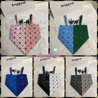 Issey Miyake Hand bagTote bagDouble-sided color matching seriesกระเป๋าถือ BaoBao