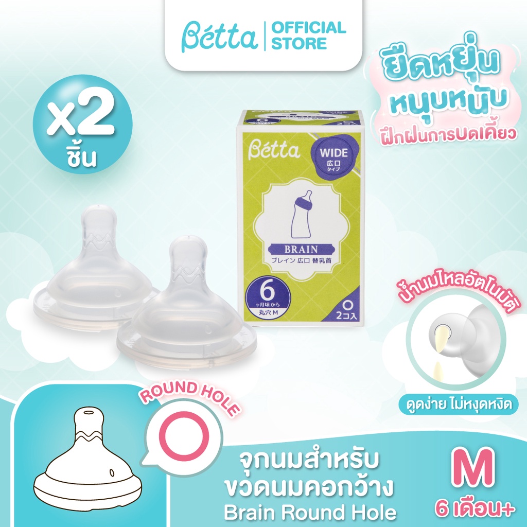 dr-betta-replacement-nipple-set-for-wide-neck-จุกนมเสริม-สำหรับขวดนมคอกว้าง