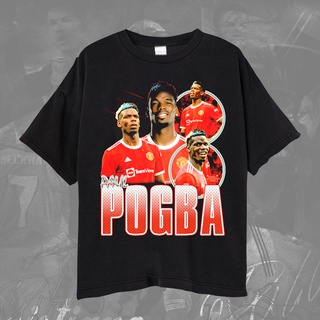 เสื้อยืด ลายทีมฟุตบอล Manchester United Paul Pogba Paul Pogba Midfielder สไตล์ฝรั่งเศส สําหรับทุกเพศS-5XL