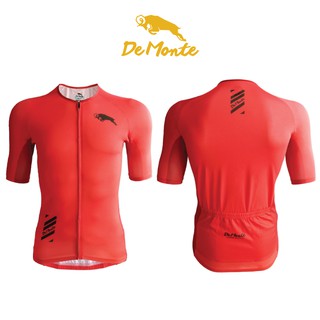 DeMonte เสื้อจักรยาน ผู้ชาย,ผู้หญิง Color Edition Orange Coral