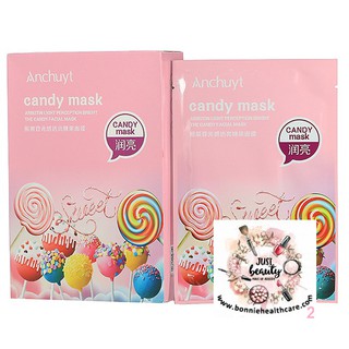 CANDY MASK ARBUTIN LIGHT PERCEPTION BRIGHT THE CANDY MASK  มาส์คลูกกวาด อาร์บูติน กล่องละ 10 แผ่น