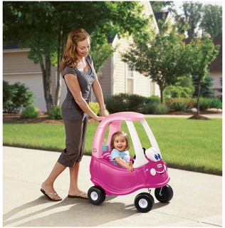 ภาพขนาดย่อของภาพหน้าปกสินค้าพร้อมส่ง  รถขาไถ  สีชมพู Little Tikes Princess Cozy Coupe (Magenta) For Girls and Boys Ages 1 Year + ราคา 3690.- จากร้าน babythingshopthailand บน Shopee ภาพที่ 3