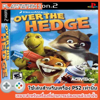 แผ่นเกมส์ PS2 - DreamWorks Over the Hedge [USA]