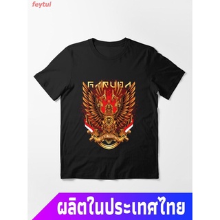 feytui นกปีกทอง ตำนาน นกยักษ์ ครุฑ ศาสนาฮินดู พุทธศาสนา ศักดิ์สิทธิ์  Garuda Essential T-Shirt คอกลม แฟชั่น  ผ้าฝ้ายแท้