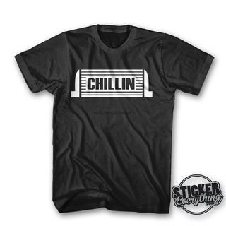 เสื้อยืดโอเวอร์ไซส์เสื้อยืด พิมพ์ลายกราฟิก CHILLIN INTERCOOLER BOOSTED TRUCK BOOST AWD สําหรับผู้ชายS-3XL