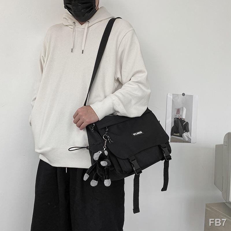 f7b-bag-กระเป๋าสะพายข้าง-เครื่องมือกระเป๋าสะพายข้างผู้ชายแบรนด์อินเทรนด์ป่านักเรียนอินเทรนด์กระเป๋าเป้ญี่ปุ่นเทรนด์แฟชั