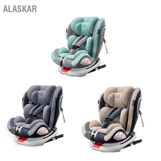 ALASKAR  คาร์ซีทสำหรับทารกถึงเด็กเล็ก การหมุน 360 องศา ด้านหลังสูง บูสเตอร์แบบพกพา