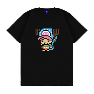 เสื้อยืด ลายการ์ตูนอนิเมะ One Piece CHOPPER PIXEL