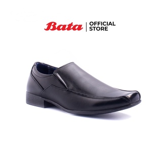 Bata MENS DRESS รองเท้าลำลองชาย CONTEMPORARY แบบสวม หัวตัด สีดำ รหัส 8516260