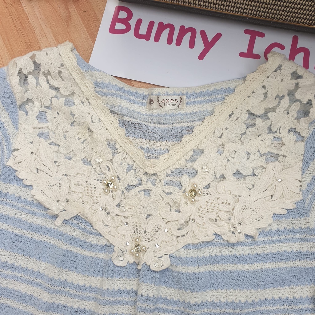 axes-femme-เดรส-อก-36-40-นิ้ว-แบรนด์-ญี่ปุ่นมือสอง