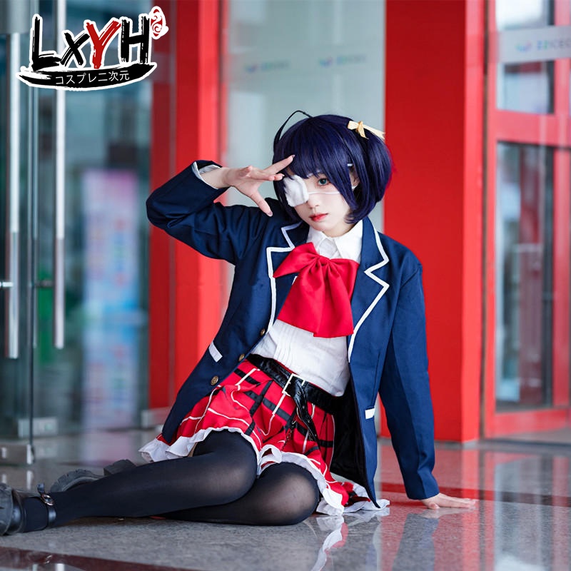 lxyh-coser-king-anime-love-chunibyo-amp-other-delusions-takanashi-rikka-cosplay-ชุดคอสเพลย์-ชุดนักเรียน-ญี่ปุ่น-uniform-ชุด-jk-ชุด-halloween