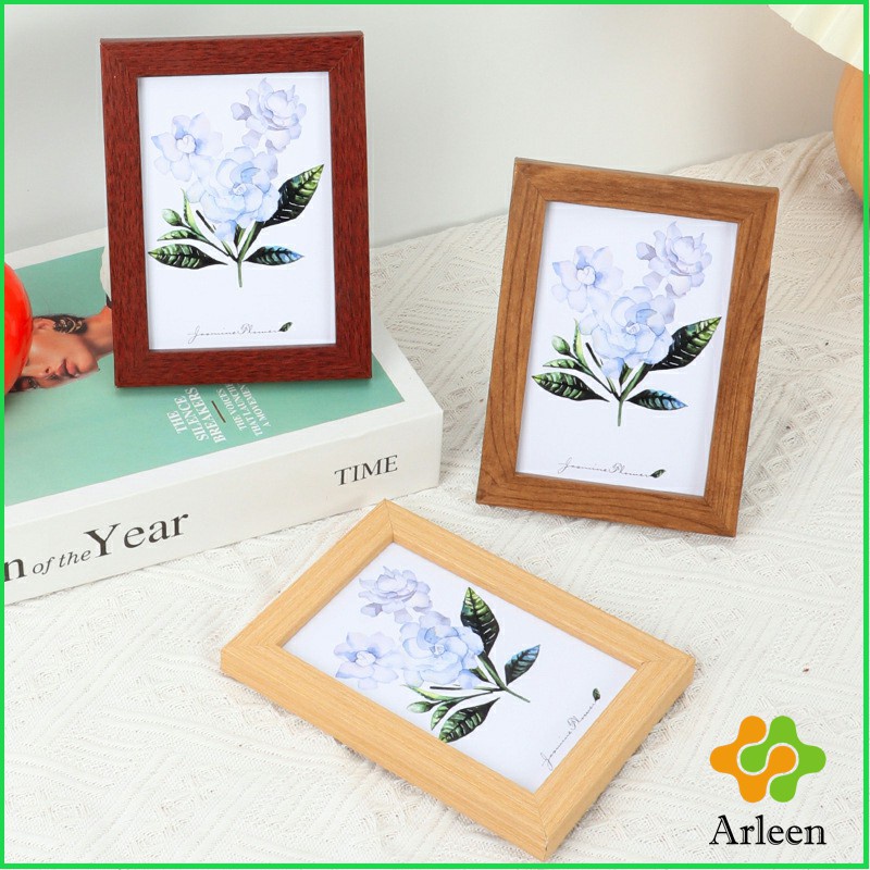 arleen-กรอบรูปไม้คอมโพสิต-มีขาตั้งโต๊ะ-picture-frame