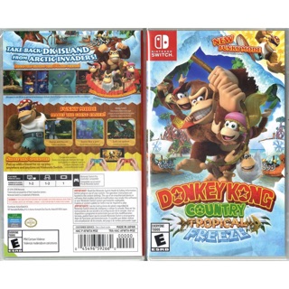 แผ่นเกมส์ Nintendo Switch : Donkey Kong Country - Tropical Freeze