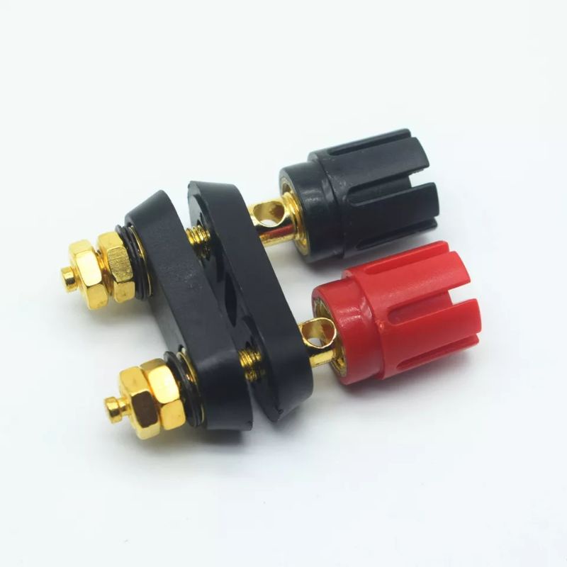 ปลั๊กกล้วยคู่ขั้วสีแดงสีดำ-connector-amplifier-terminal-binding-โพสต์กล้วยปลั๊กแจ็ค