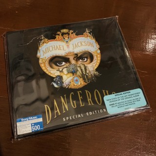 Michael jackson Dangerous slipcase แผ่นไทย CD