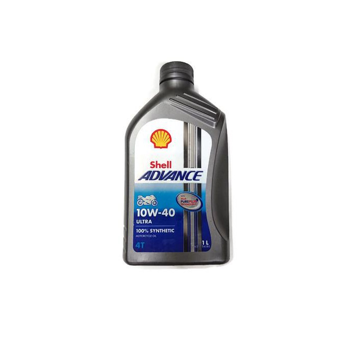 เชลล์ แอ๊ดวานซ์ อัลตร้า 4T Shell Advance Ultra 4T SAE 10W-40 ขนาด 1 ...