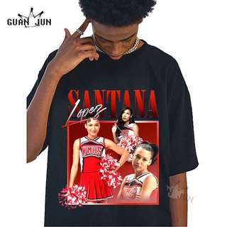 เสื้อยืดผู้ เสื้อยืด พิมพ์ลาย Santana Lopez ทรงหลวม สําหรับแฟนคลับ S-5XL