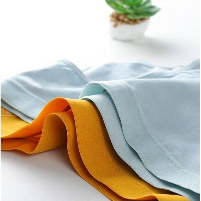 ภาพสินค้า𝑩𝒓𝒂𝑩𝒓𝒂𝑩𝒓𝒂 ️  p-034 กางเกงใน สีสดใส ผ้าหนา เอวมีขอบ จากร้าน brabrabra.official บน Shopee ภาพที่ 2