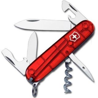 [GENUINE] Victorinox รุ่น SPARTAN Translucent RED​​(1.3603.T) ของใหม่ ของแท้