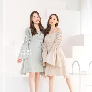 มินิเดรสแขนยาว ผ้าทอละเอียด เบาสบายทอเหลือบเงาทั้งตัว ซับในหรูไม่บางแน่นอนค่ะ สวยมาก คุณภาพมากคาะงานรุ่นนี้📌📌📌