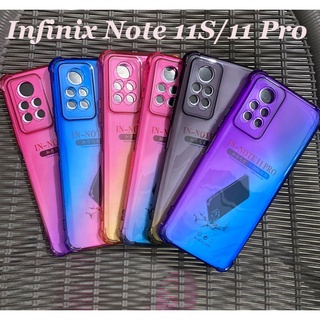 Infinix Note 11S/Note 11 Pro /note 10 /Note 10 Pro เคสโทรศัพท์มือถือสีกันกระแทกเคสโทรศัพท์มือถือ