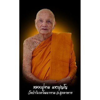 รูป หลวงปู่จาม มหาปุญโญ และ พระธรรมคำสอน   รูปขนาด 9X5.4 จำนวน 9ใบ