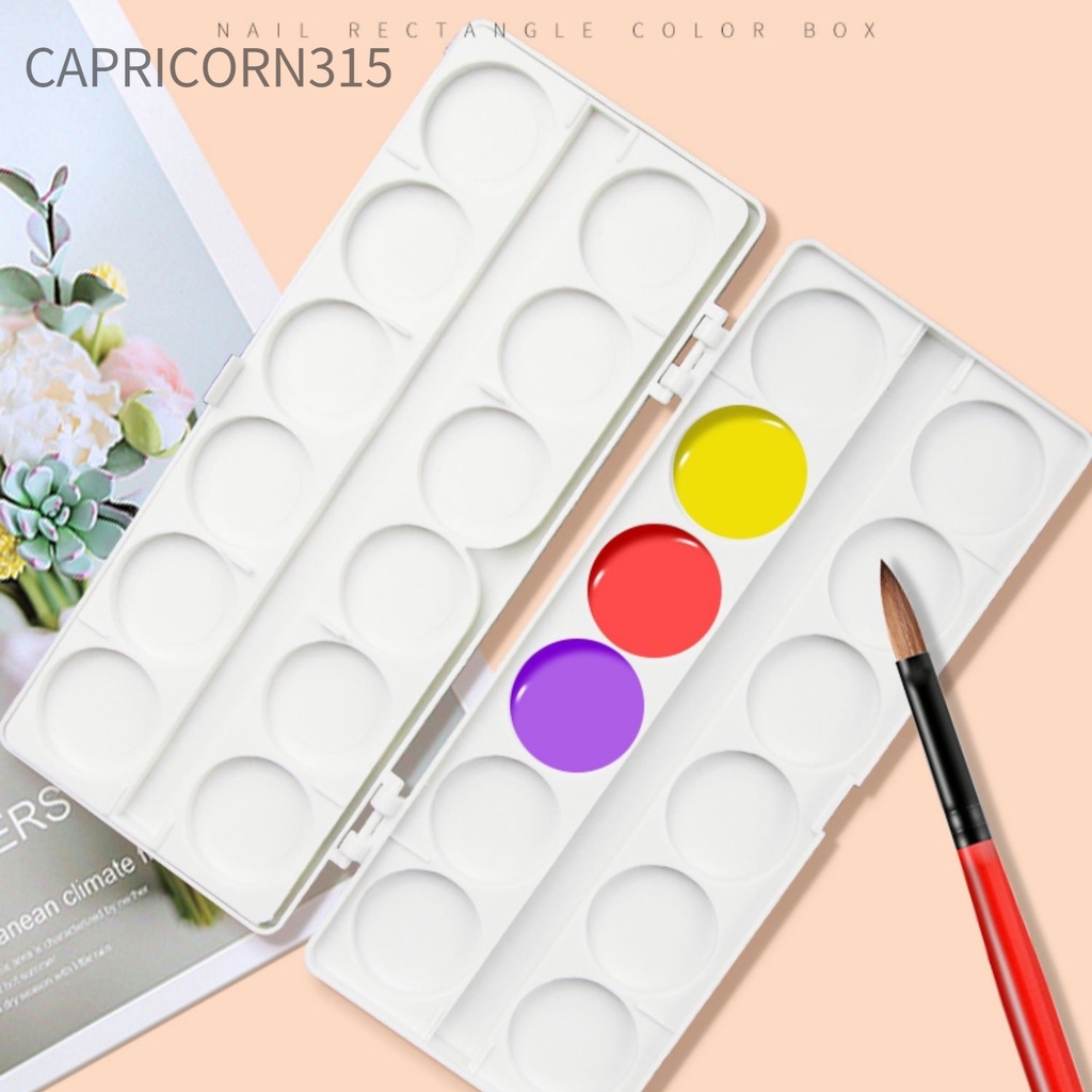 capricorn315-จานสี-เพ้นท์เล็บ-เพ้นท์เล็บ-จานสีสีน้ำ-จานสีสองชั้น-nail-art-palette