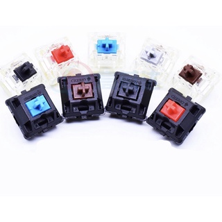 [3 pin ] [Linear / Tactile / Clicky] Cherry MX Mechanical Switch สวิทช์คีย์บอร์ด MX Red Blue Brown