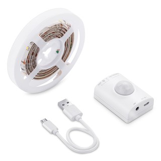 NIGHT LIGHT LED RIN STRIP RECHARGE2 COOL LIGHT WHITE ไฟไนท์ไลท์ RIN LED STRIP RECHARGE 2 COOL LIGHT สีขาว แบตเตอรี่แห้ง