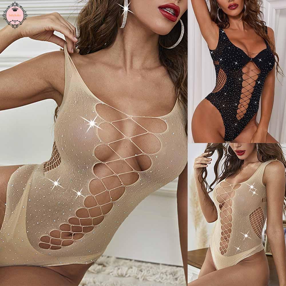 women-sleeveless-see-through-bodysuit-leotard-high-cut-g-string-thong-lingeries