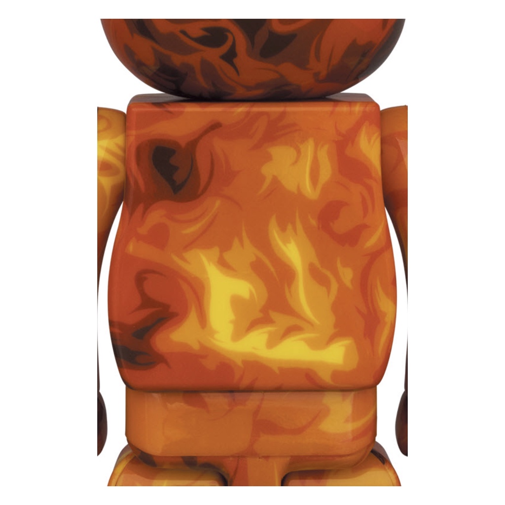 ของแท้, พร้อมส่ง‼️] 400%+100% Bearbrick SSUR [Fire] | Shopee Thailand 