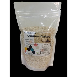 เกล็ดควินัว พร้อมรับประทาน ขนาด 200 g. Organic Quinoa Flakes, gluten free