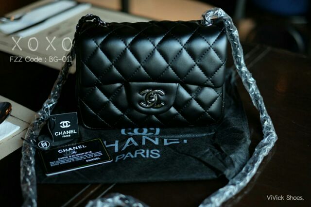 chanel-classic-เกรด-a-งานสวย-สะพายโช่พันหนัง