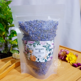 ชาดอกลาเวนเดอร์ ( Lavender FlowerTea ) คลายความตึงเครียดและทำให้หลับสบาย ชาดอกไม้ Charmcha ฌามชา