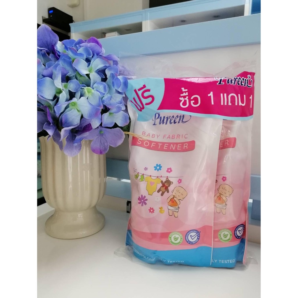 pureen-น้ำยาปรับผ้านุ่มเด็กเพียวรีน-ถุงเติม-700-มล-น้ำยาซักผ้าเด็กน้ำยาปรับผ้านุ่มเด็ก