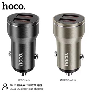 HOCO DZ11 หัวชาร์จรถ 2port USB CAR CHARGE output 3A