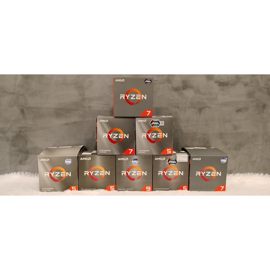 ซีพียู CPU RYZEN R3-2200G- R5-3400G // R3-3100-3300X // R5-3500-R5 ...