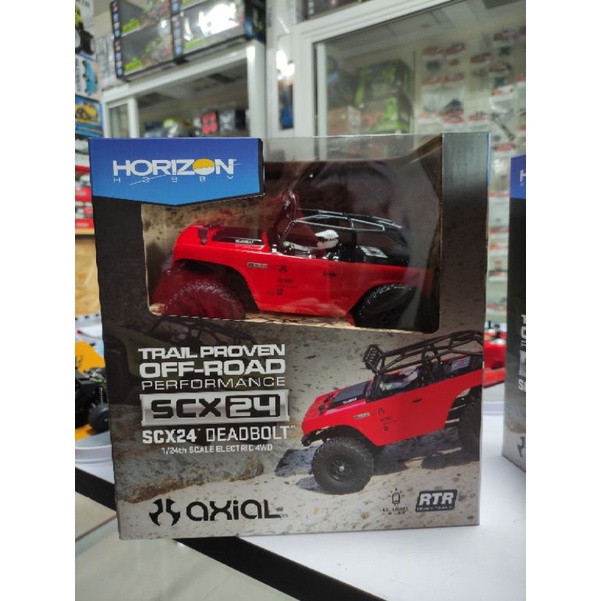 SCX24 SCALE 4WD 1/24 DEADBOLT / 1967 CHEVROLET C10 / JEEP WRANGLER JLU