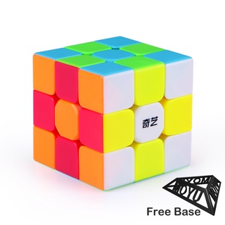 Qiyi ลูกบาศก์ความเร็ว 3x3 56 มม. 3x3x3 Maigc Cube Warrior S