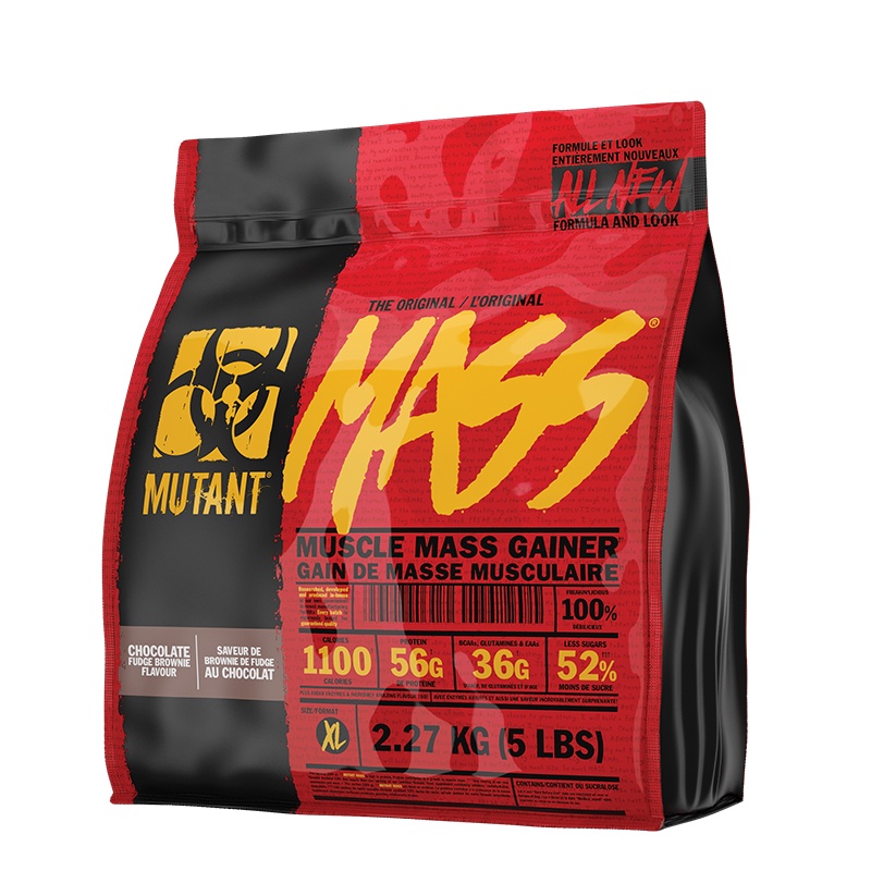 ภาพหน้าปกสินค้าMutant Mass Triple Chocolate 2.27 kg./ 5 lb Mass Gainer เวย์โปรตีนเพิ่มน้ำหนัก ของแท้