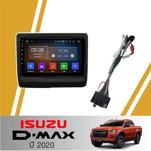 จอแอนดรอยด์-ips-9-นิ้ว-พร้อม-หน้ากากวิทยุ-isuzu-d-max-ปี-2020-tk715-l-android-l-wifi-l-bluetooth-กล้องมองหลัง