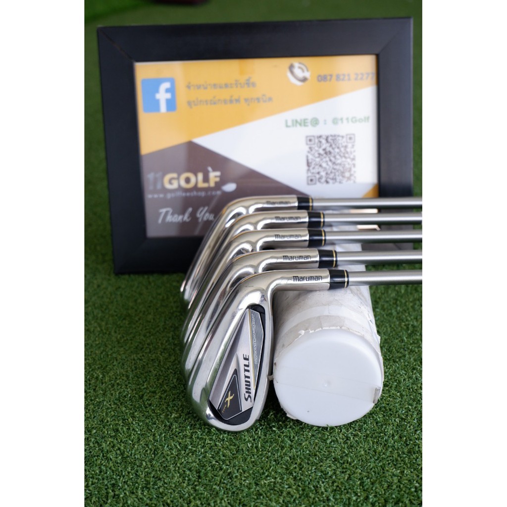 ไม้กอล์ฟมือสอง-used-golf-iron-set-maruman-shuttle-type-x-low-center-of-gravity-รหัส-2100235629873