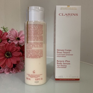 Clarins Renew-Plus Body Serum ขนาด 200ml.มีฉลากไทย