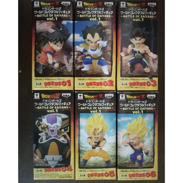 WCF Dragonball Z~ Battle of Saiyans~ Vol.1 | Shopee Thailand