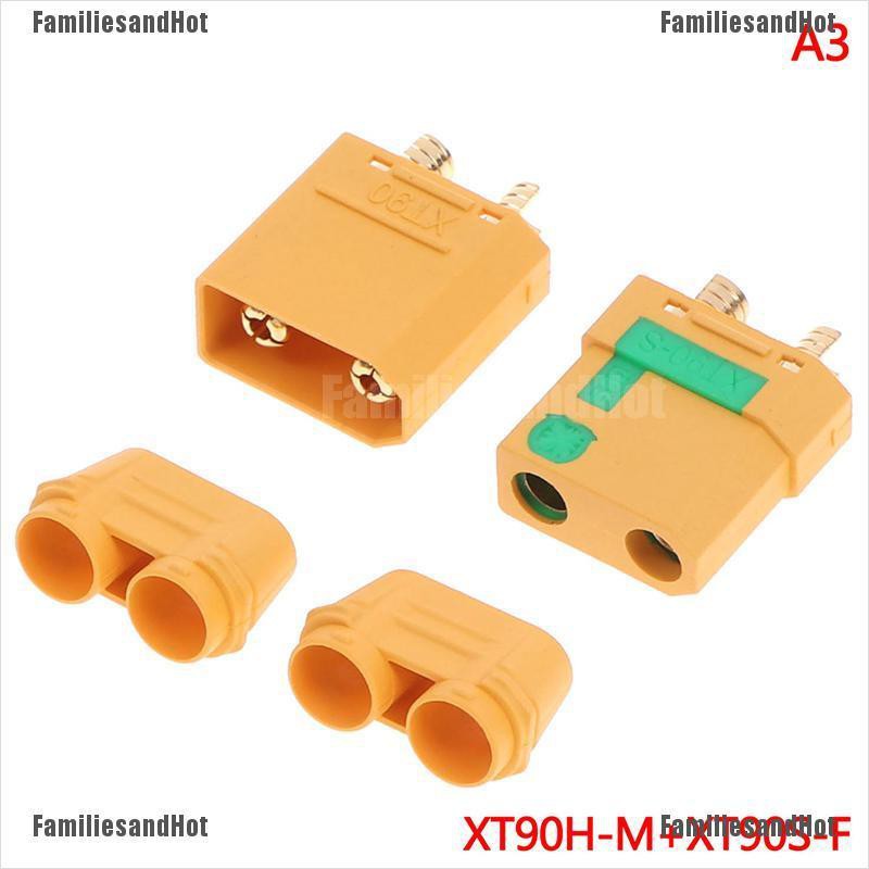 familiesand-hot-xt-90-อุปกรณ์เชื่อมต่อ-ตัวผู้-และตัวเมีย-ป้องกันประกายไฟ